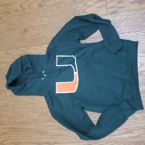 University of Miami Sweatshirt / Hoodie Small